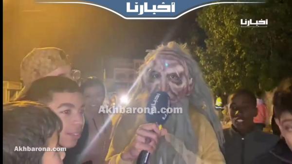 من الحدود الجزائرية.. الجماهير المغربية سعيدة بالفوز التاريخي على إسبانيا